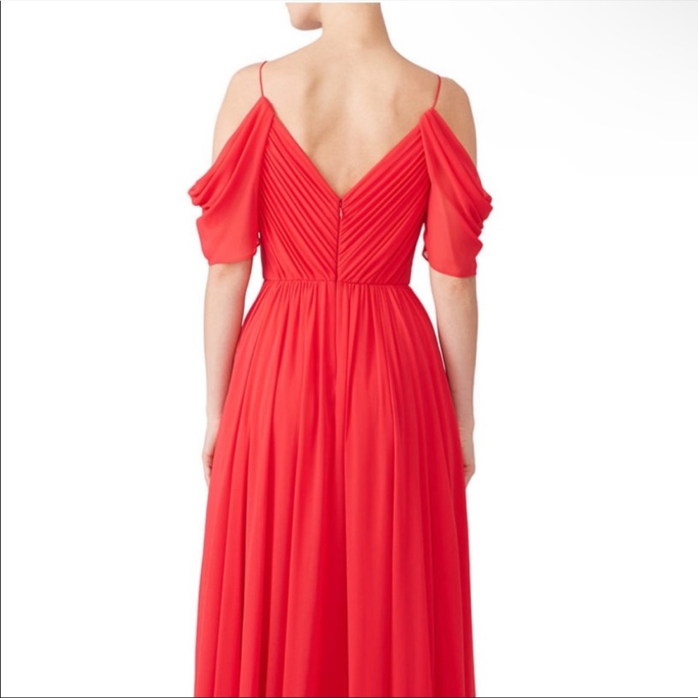 Badgley Mischka Cold Shoulder Gown - Picture 2 of 3
